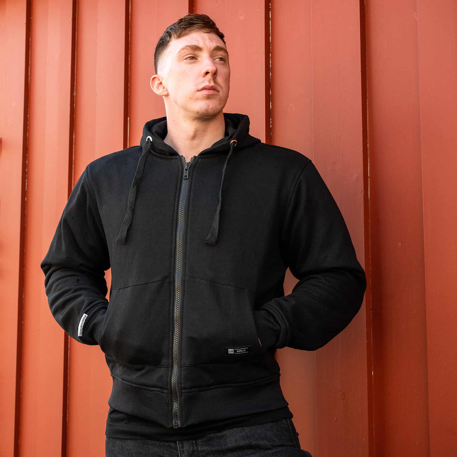 Merlin Hamlin hoodie in black