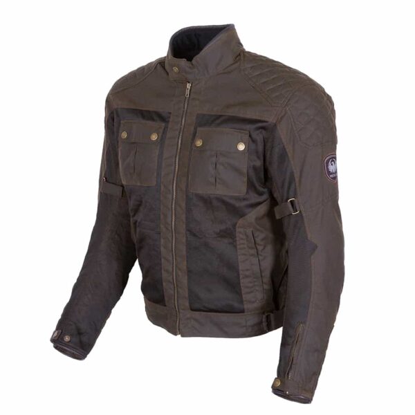 Shenstone Air Wax Cotton Motorcycle Jacket - Merlin Bike Gear