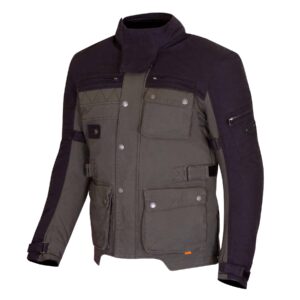 Merlin Mahala Cordura jacket in black and olive