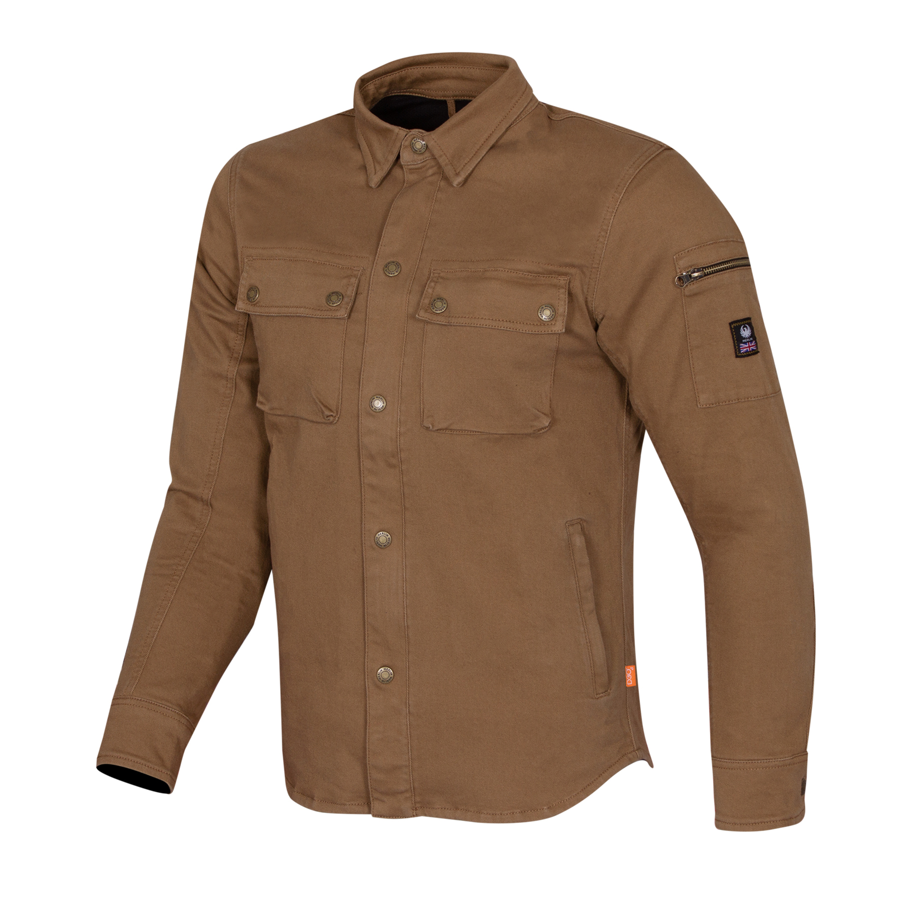 Merlin Brody D3O Single Layer Riding Shirt in tan