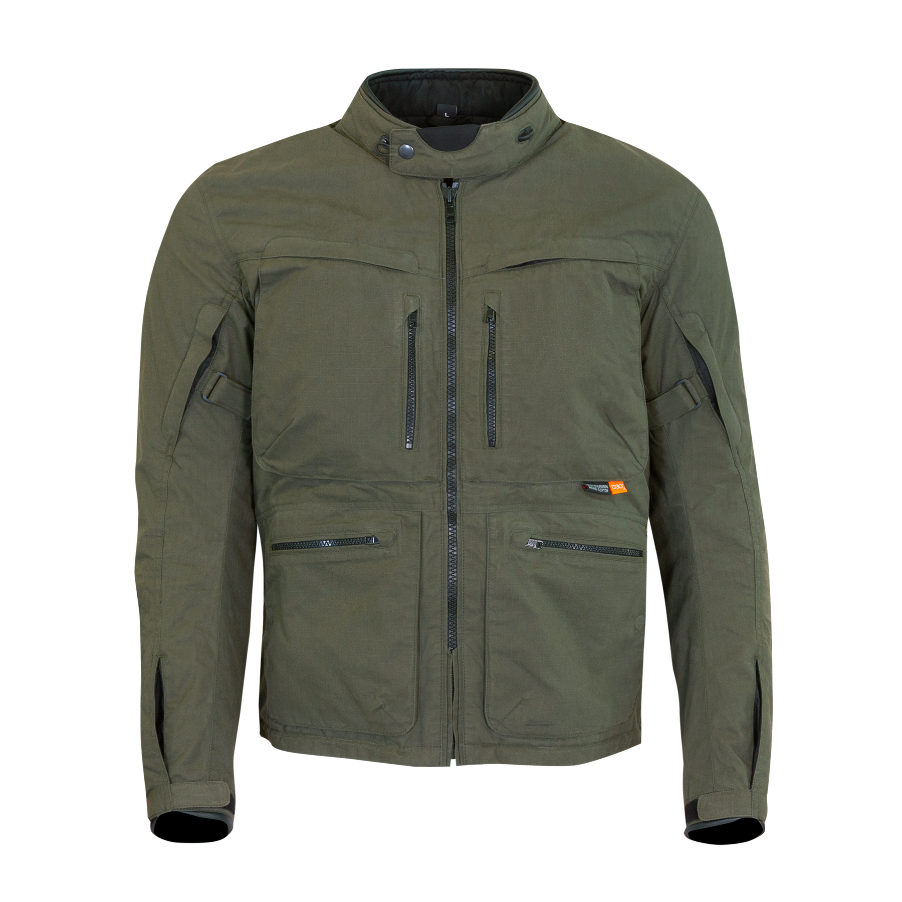 Merlin Drifter Explorer motorcycle jacket in olive