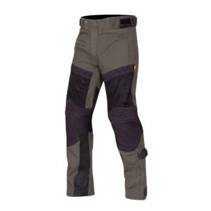 Merlin Mahala Raid Explorer mesh motorcycle trousers in black/olive