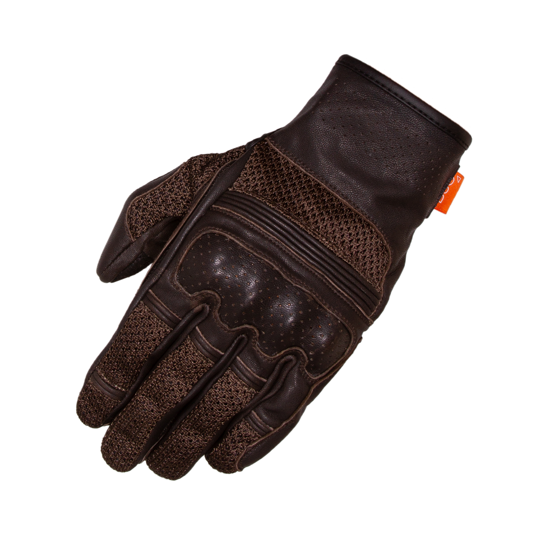 Image of Merlin Shenstone D3O mesh glove in brown