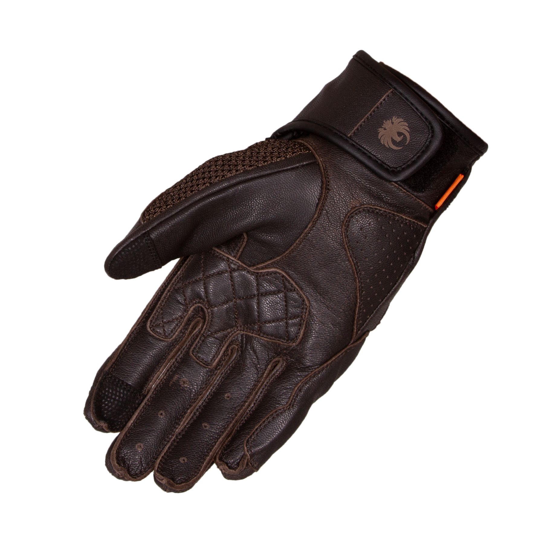 Image of Merlin Shenstone D3O mesh glove in brown