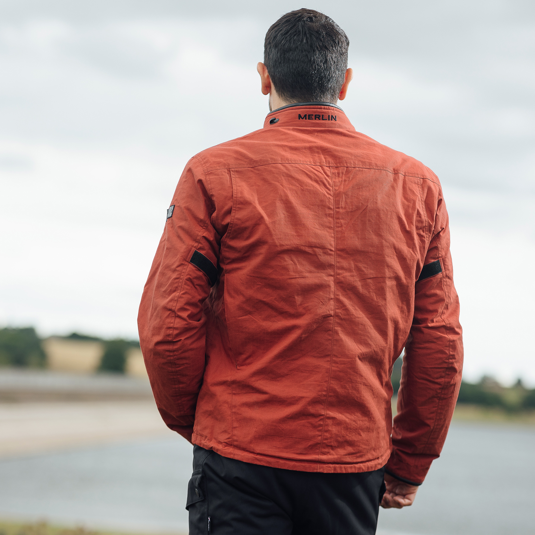Merlin Drifter jacket in ochre