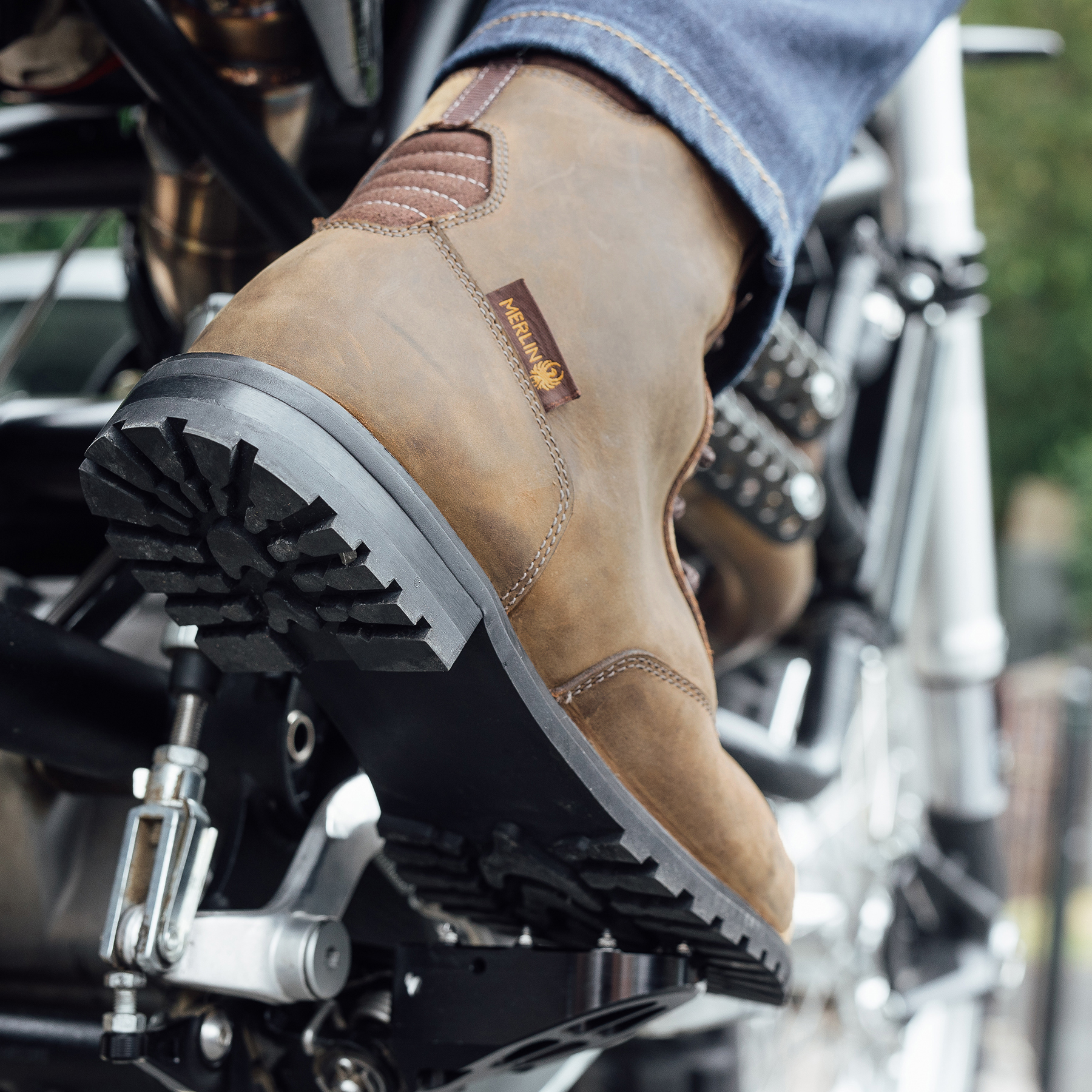 Merlin Drax II boot in brown