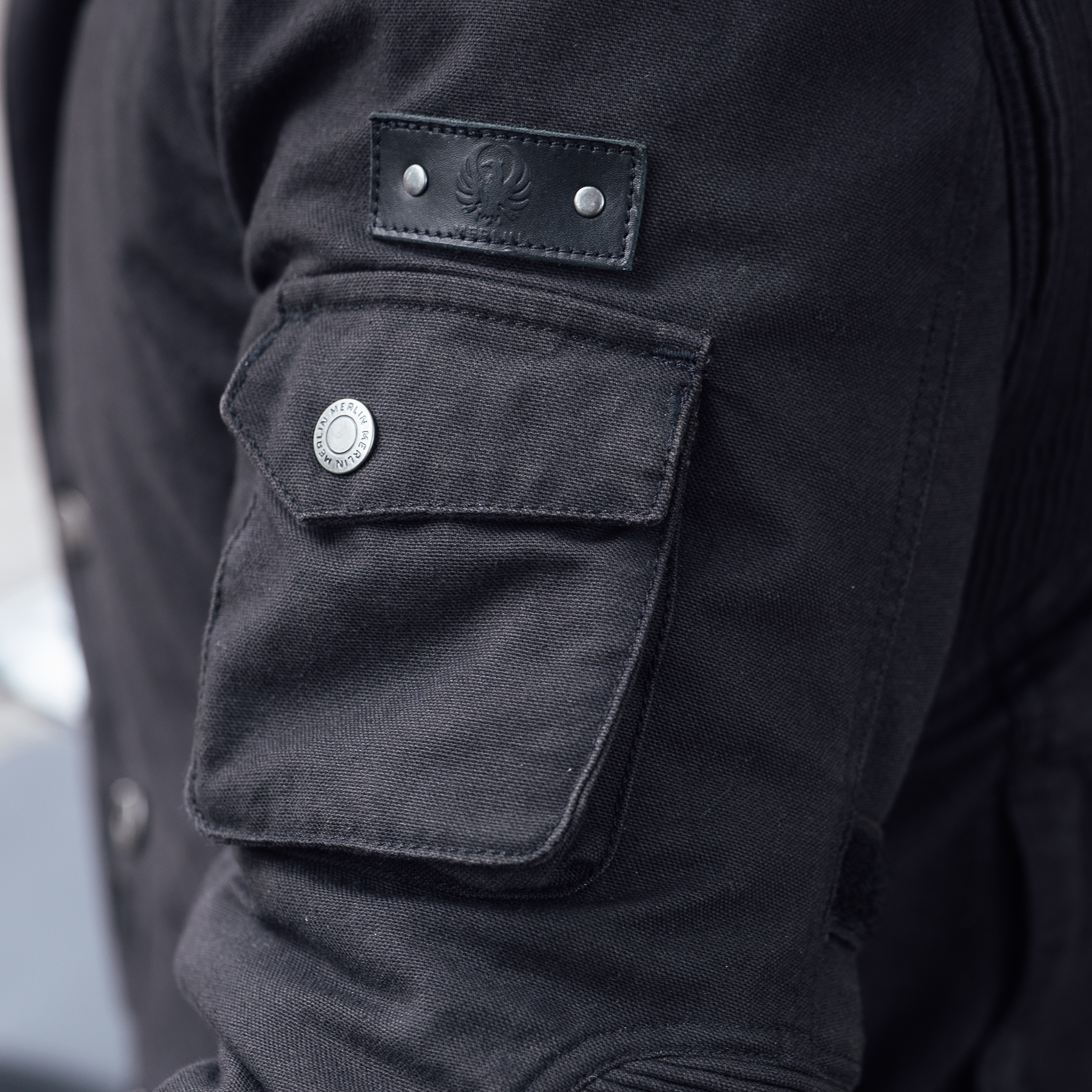 Lifestyle image of Merlin Mahala Pro jacket in black