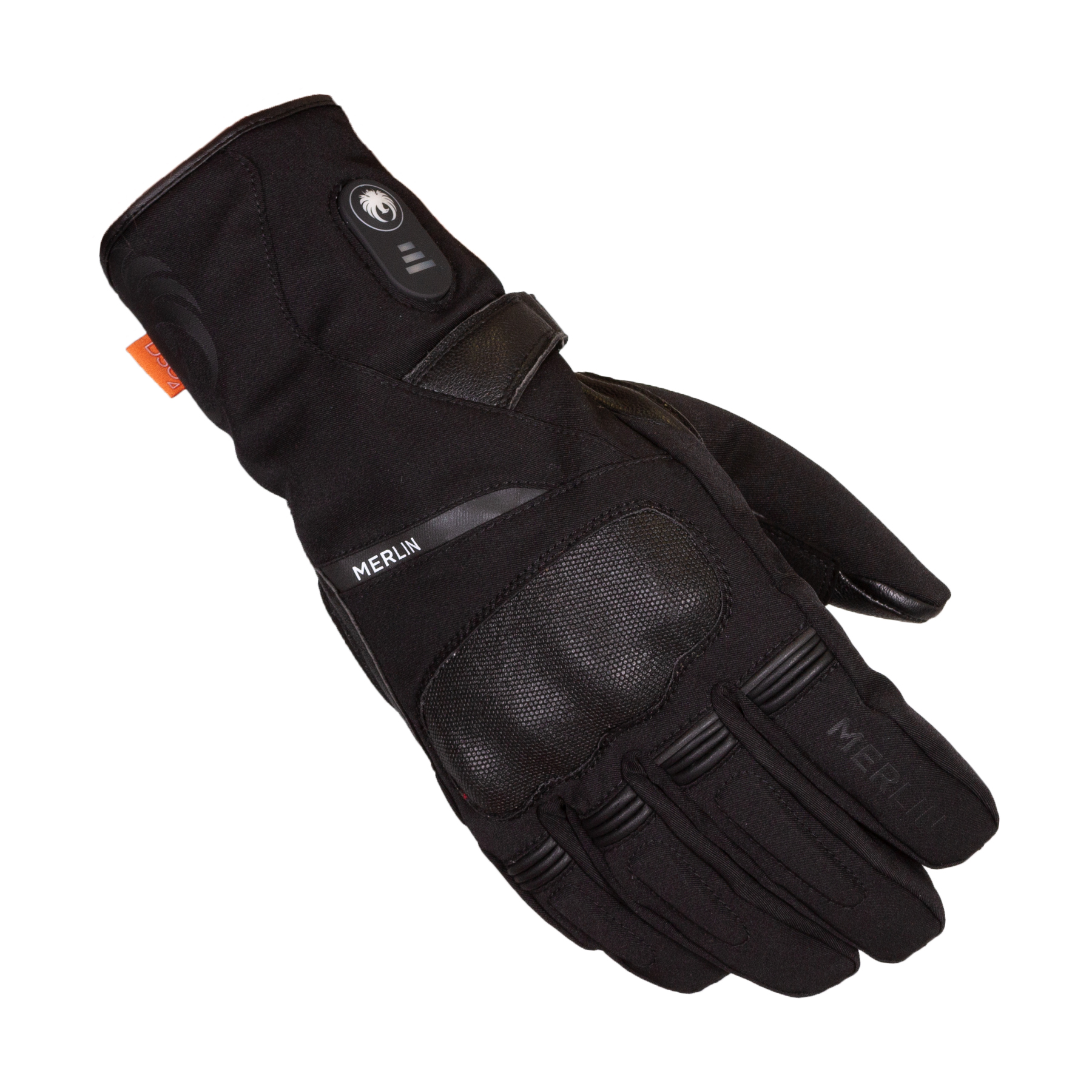 Studio image of the Merlin Summit Heated gloves
