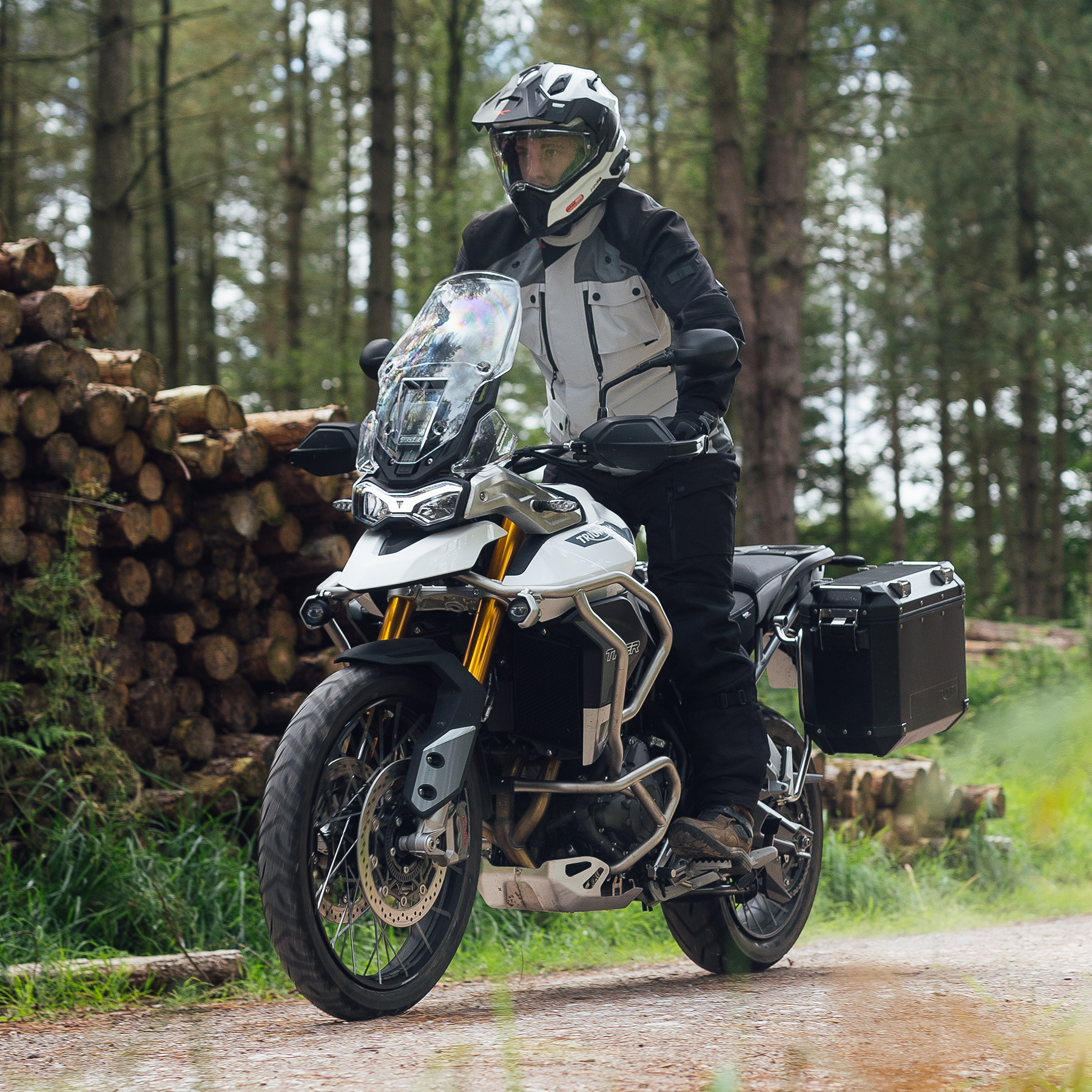 Merlin Solitude Motorcycle Jacket in Ice
