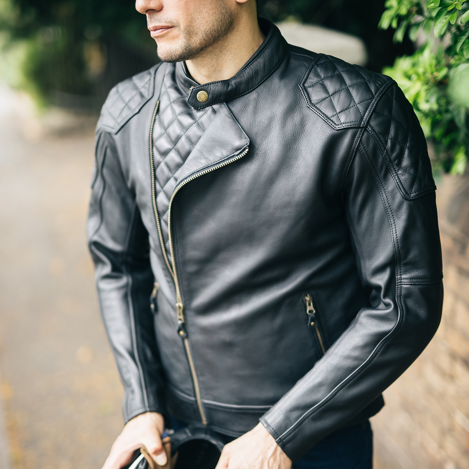 Merlin Chester jacket in black