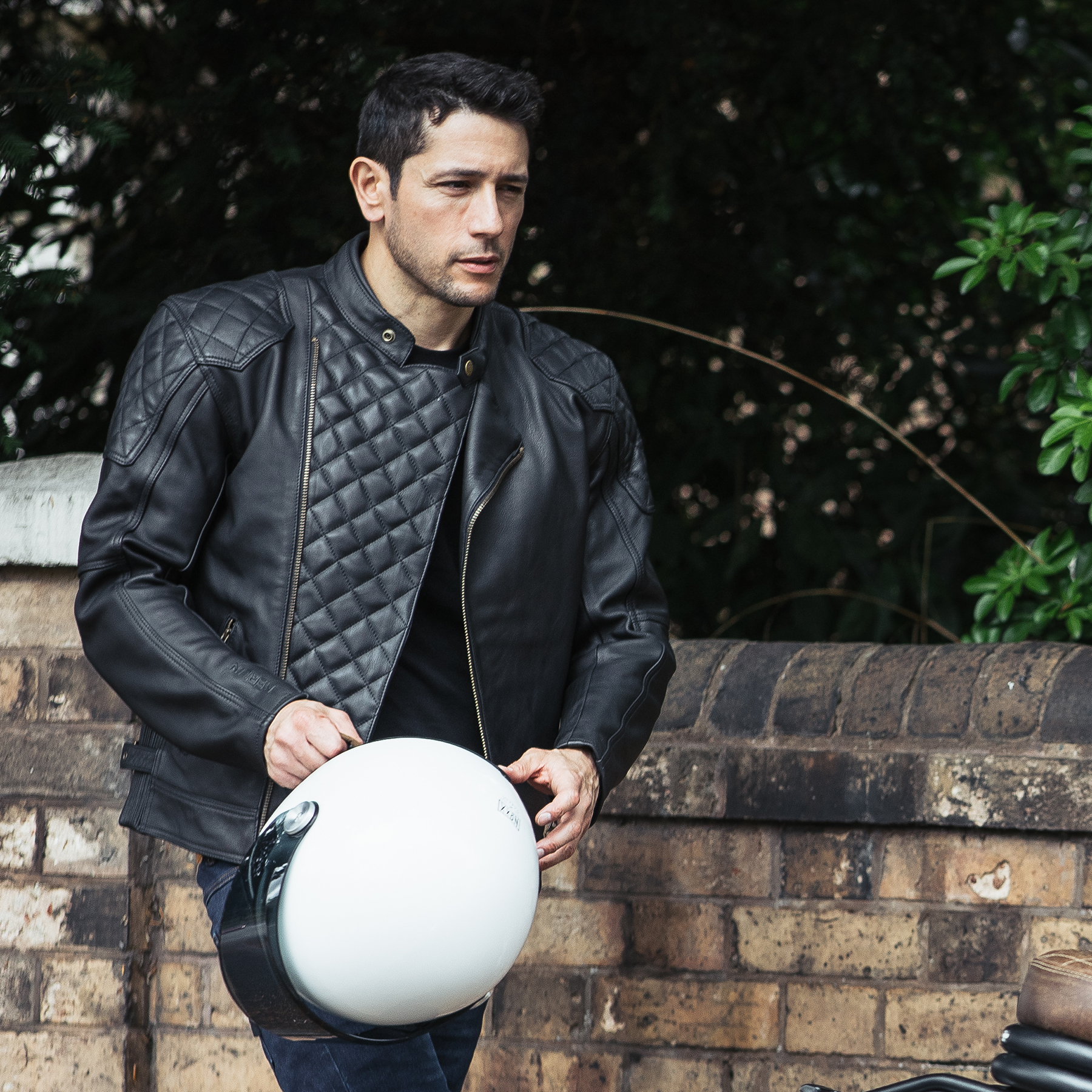 Merlin Chester jacket in black