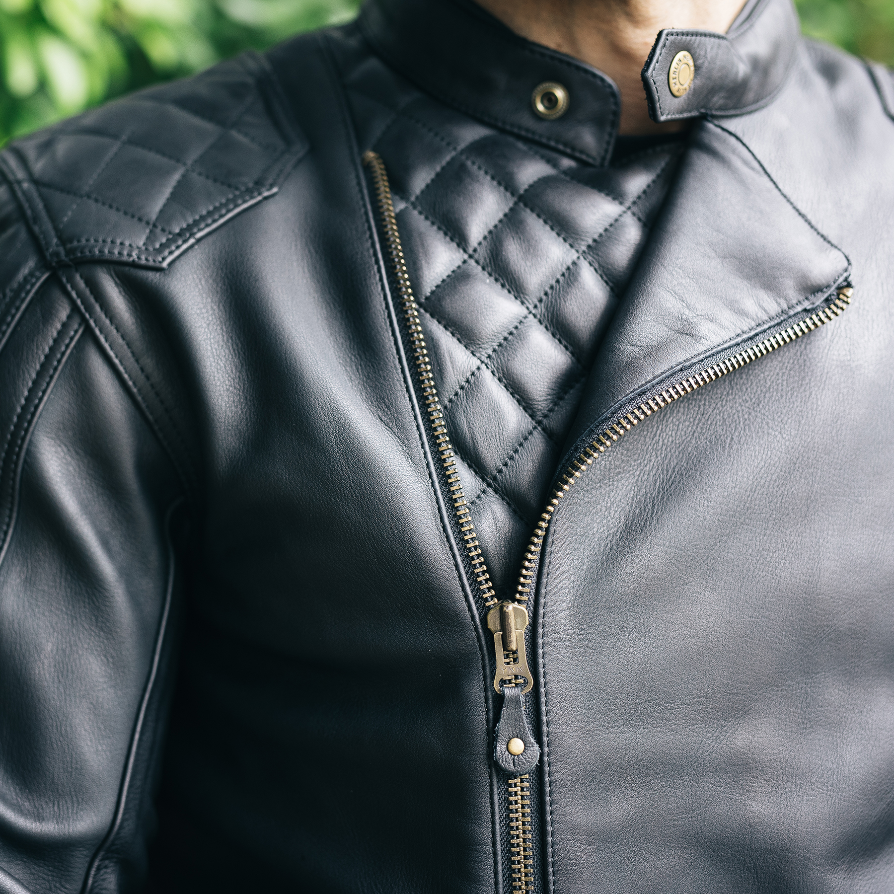 Merlin Chester jacket in black