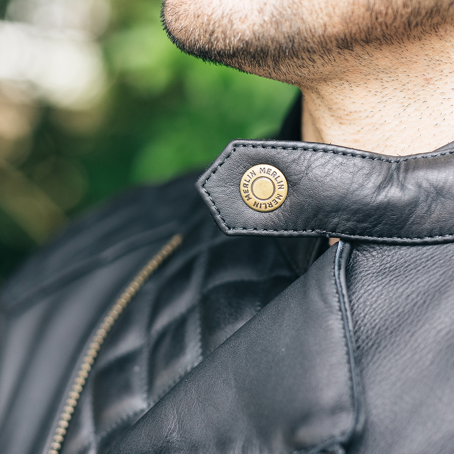 Merlin Chester jacket in black