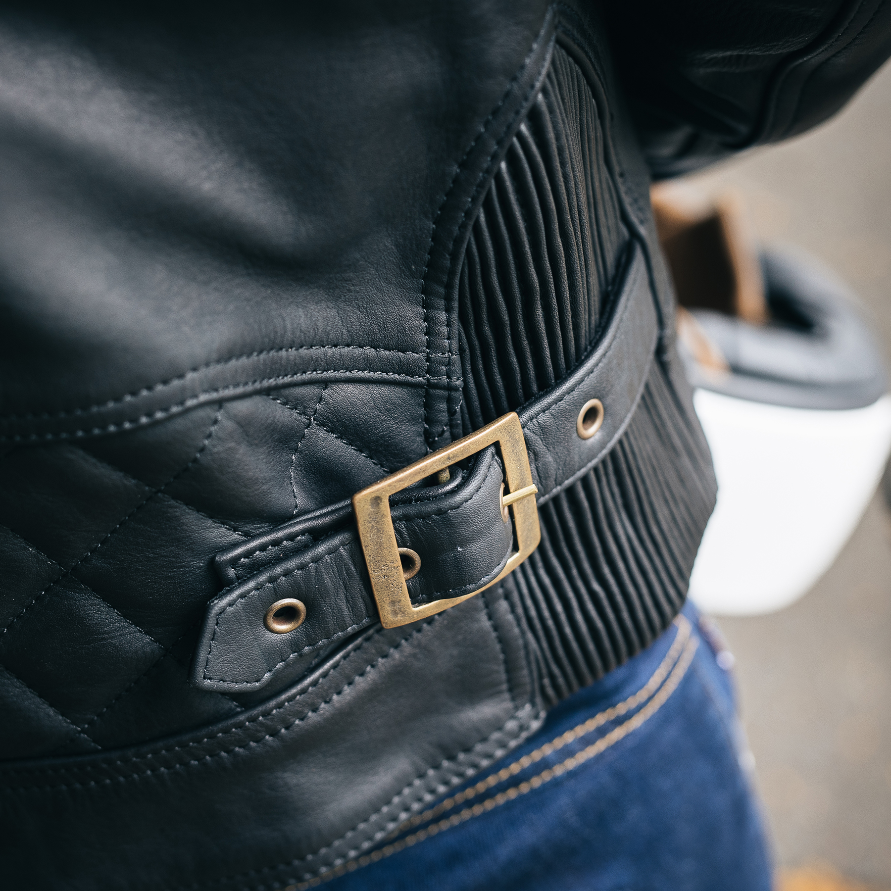 Merlin Chester jacket in black