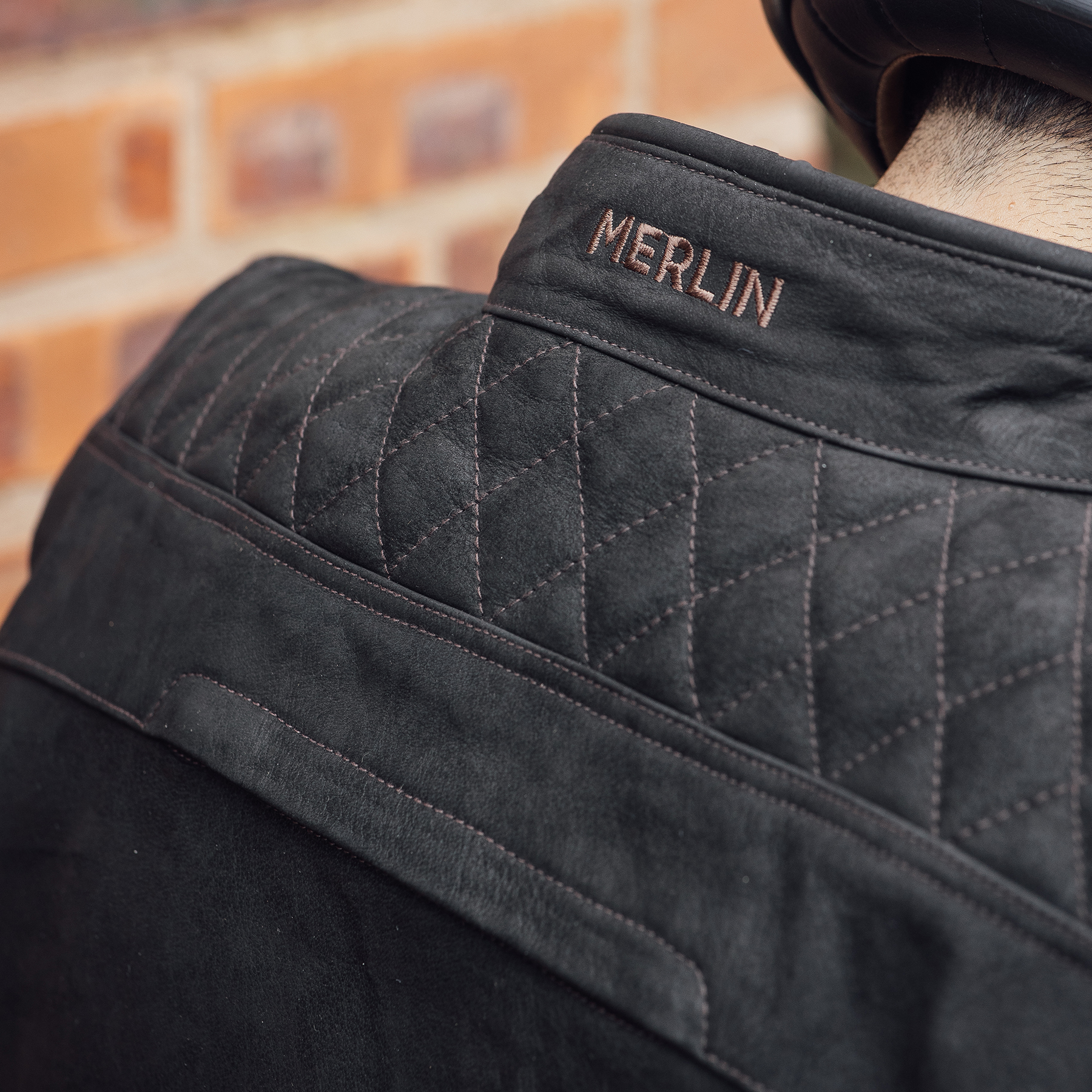 Merlin Hixon II jacket in brown