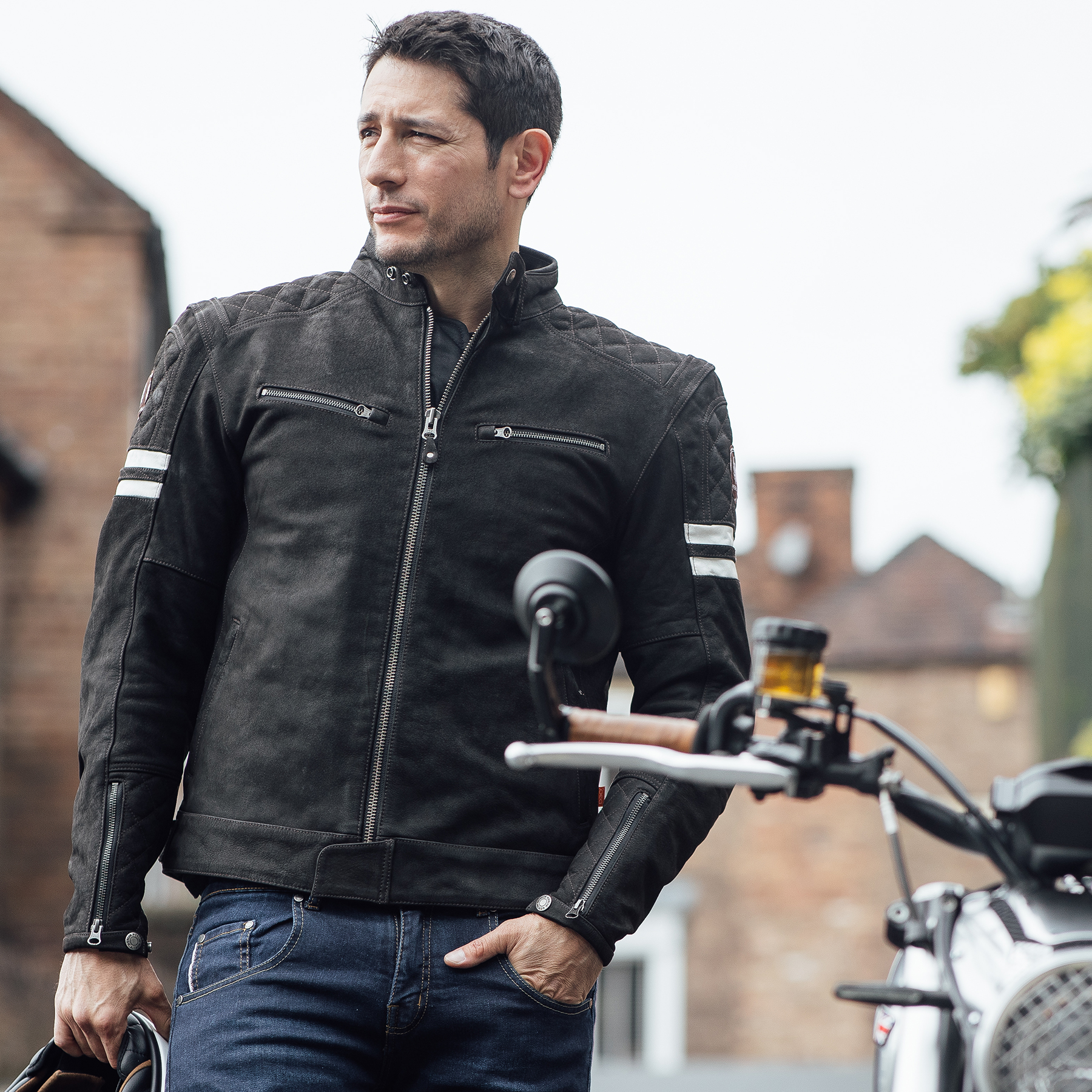 Merlin Hixon II jacket in brown