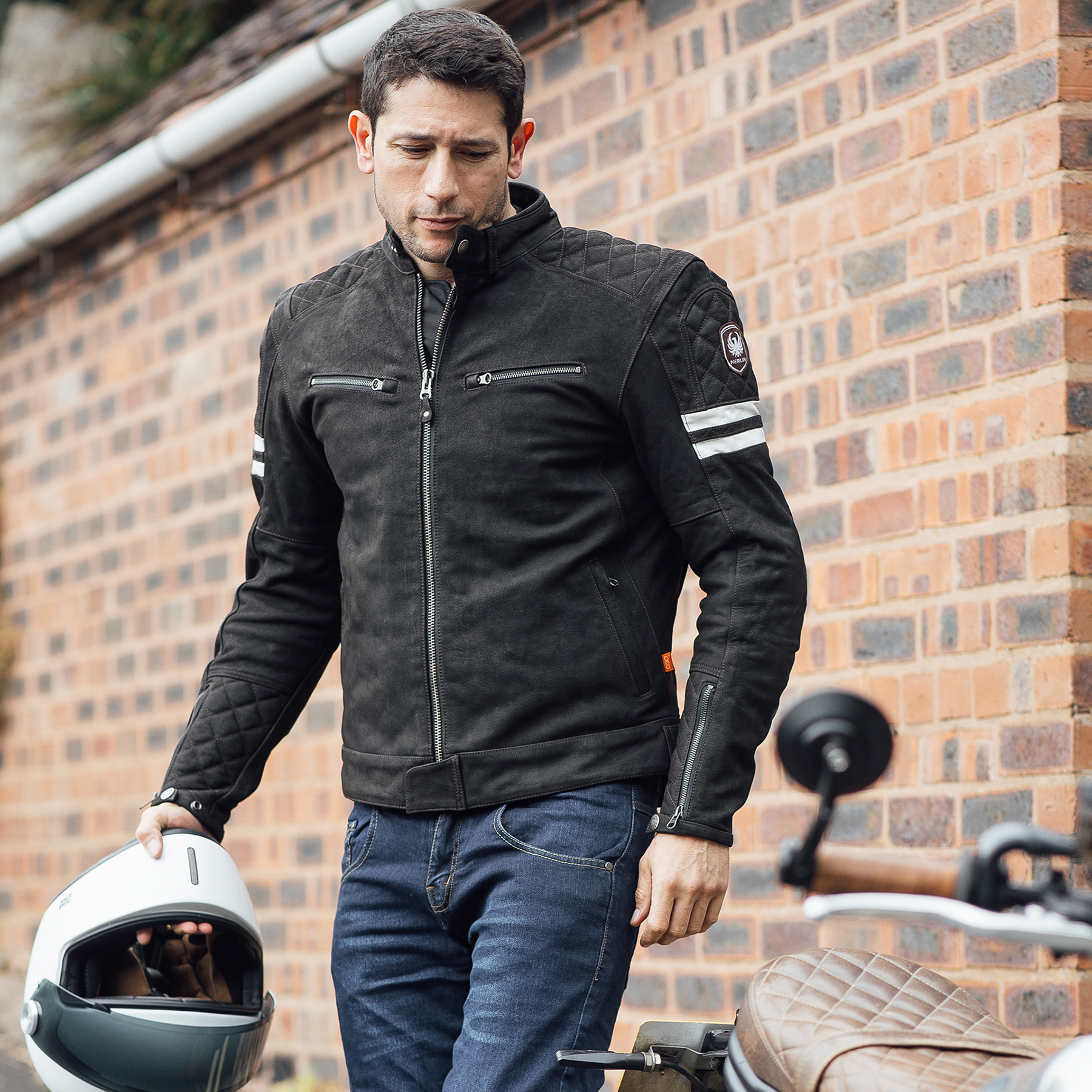 Merlin Hixon II jacket in brown