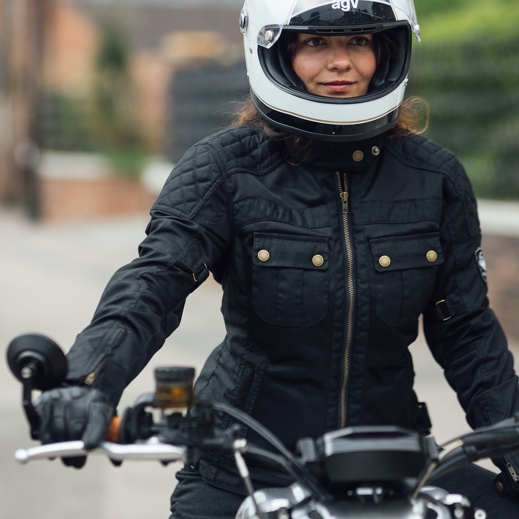 Merlin Shenstone Ladies jacket in black