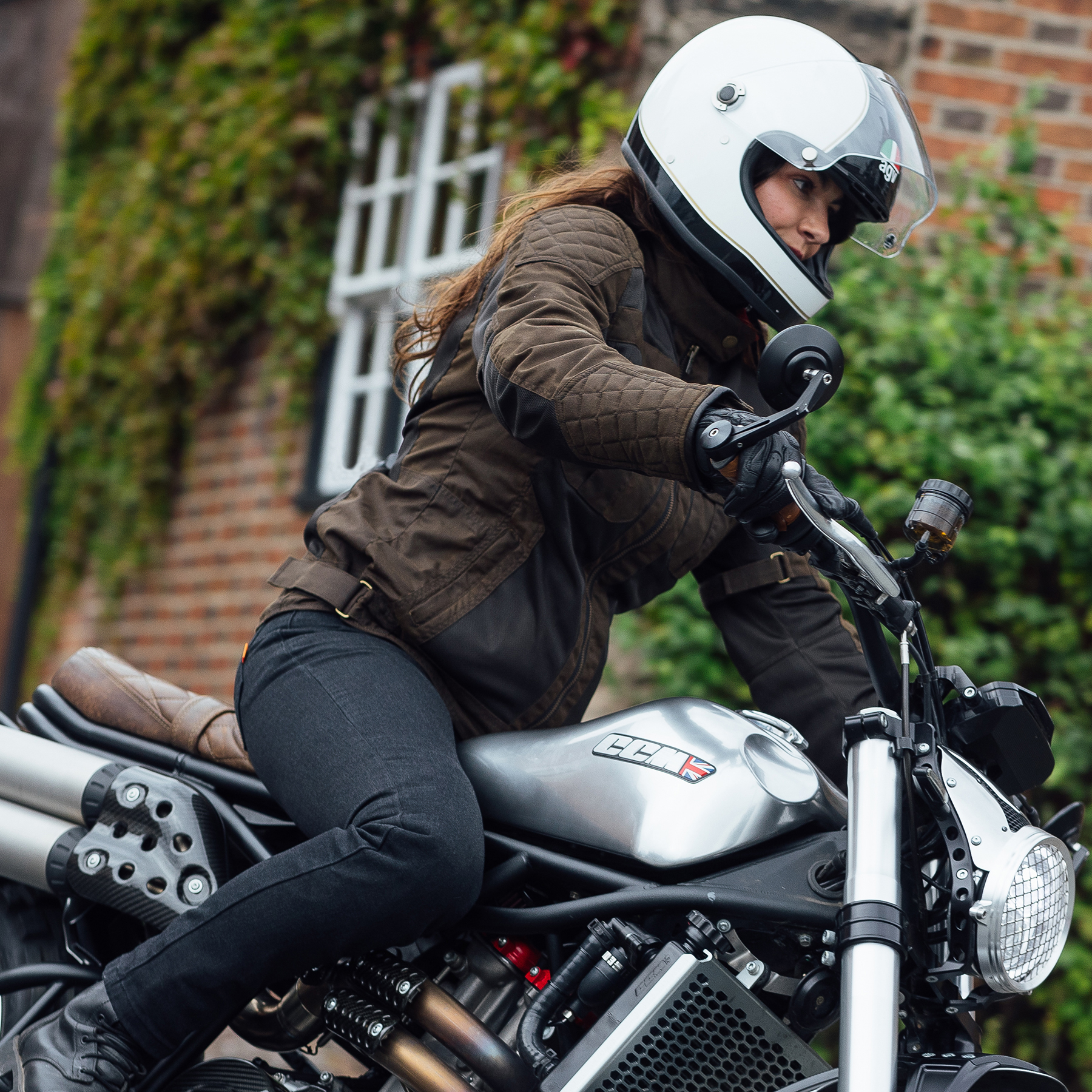 Merlin Shenstone Ladies jacket in olive