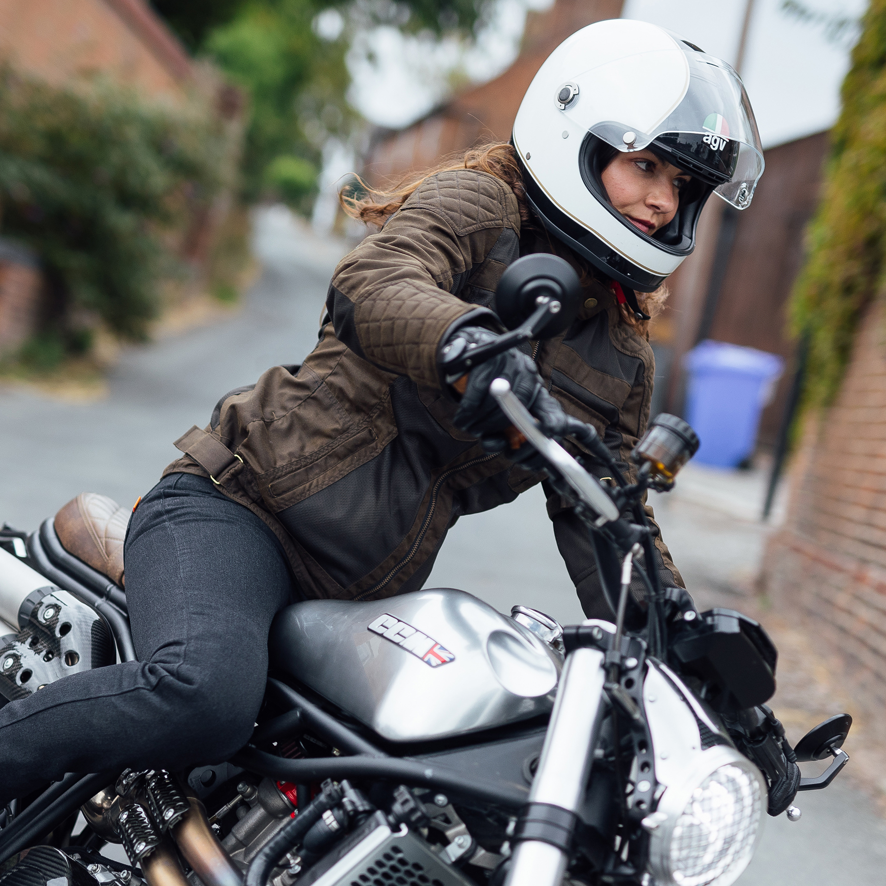 Merlin Shenstone Ladies jacket in olive