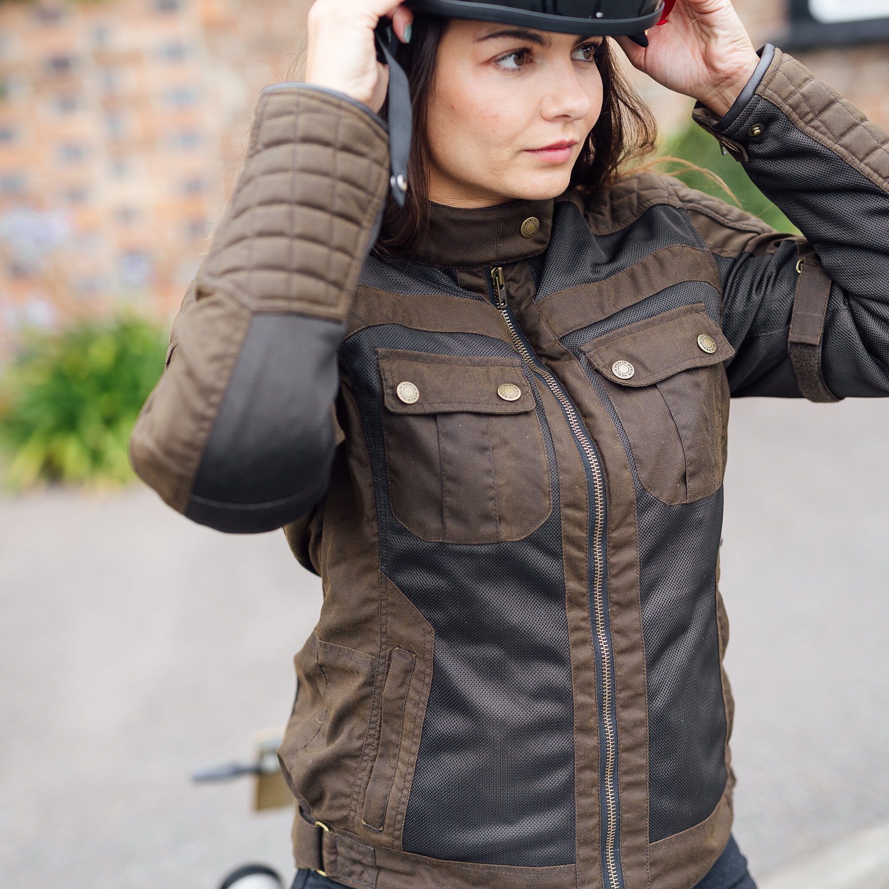 Merlin Shenstone Ladies jacket in olive