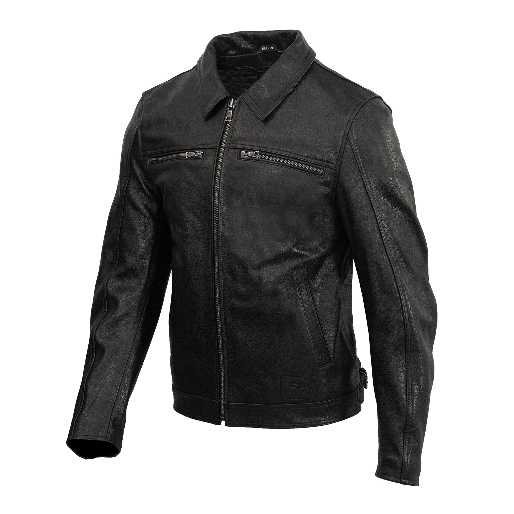 Merlin Kingsbury Black Jacket Side