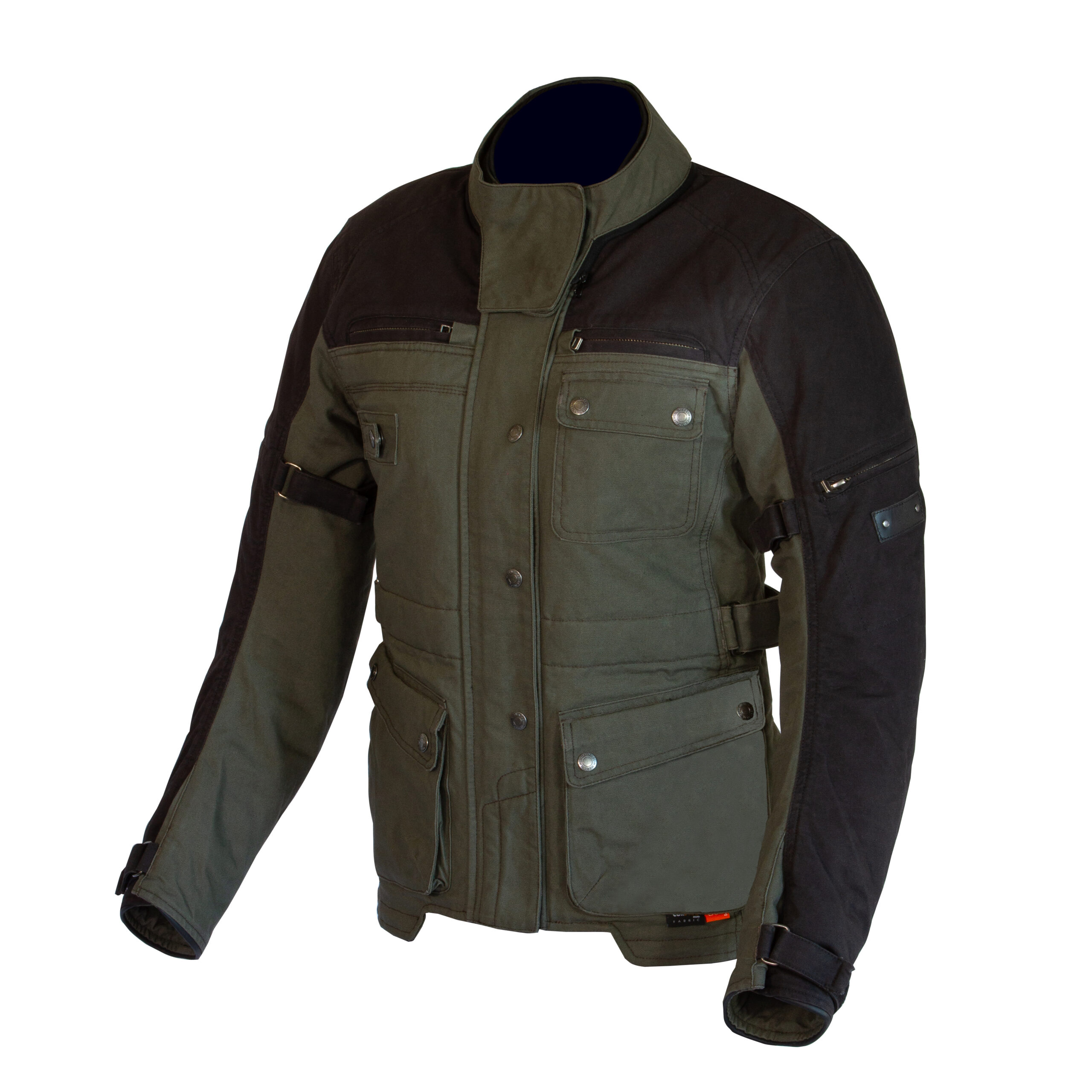 Mahala Explorer Ladies Jacket Black Olive Side 1