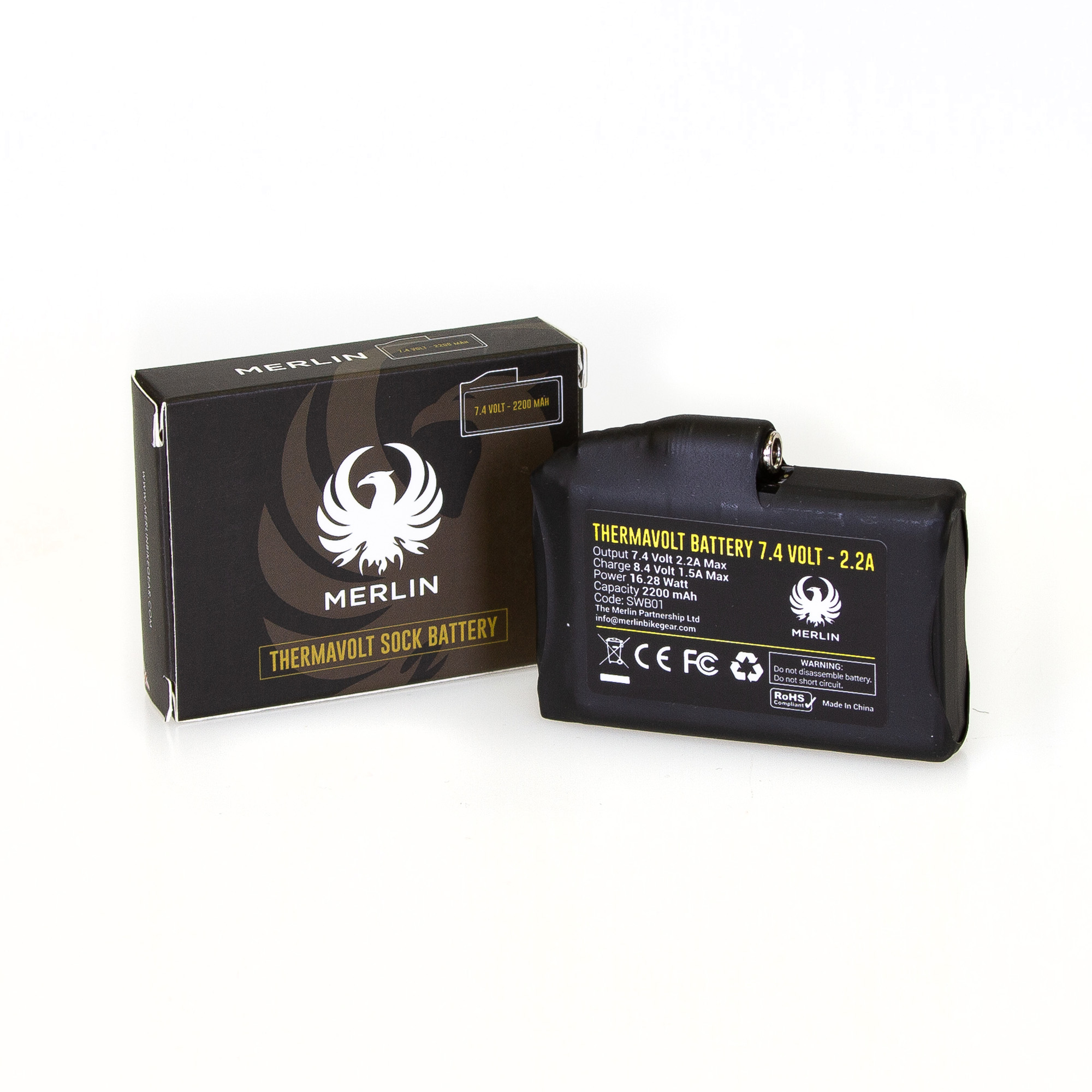 ThermaVolt Heated Sock Single Battery 2200mah